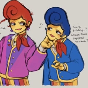 Wally and opposite