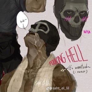 — Ghost pretends to hate you but he loves you