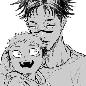 Choso and Itadori.