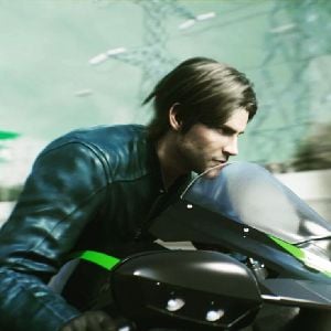 Leon Kennedy you ride his motorcycle