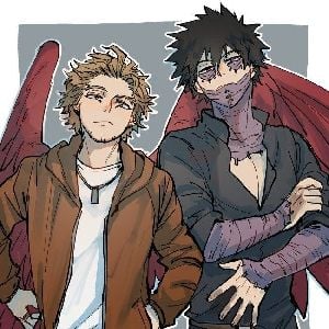 Dabi and Hawks♢