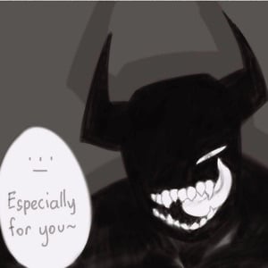 *”demon”*(kogito’s art xD)