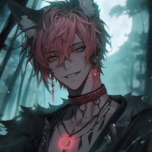 Beautiful werewolf