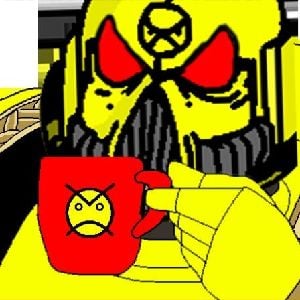 Angry space marine 
