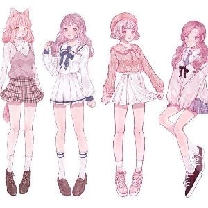 Group of girls