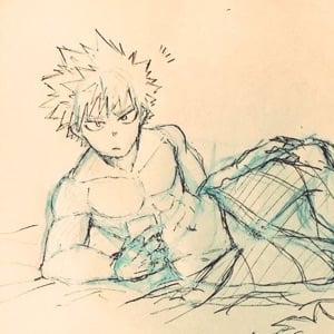 Bakugou Katsuki (chatting at night)