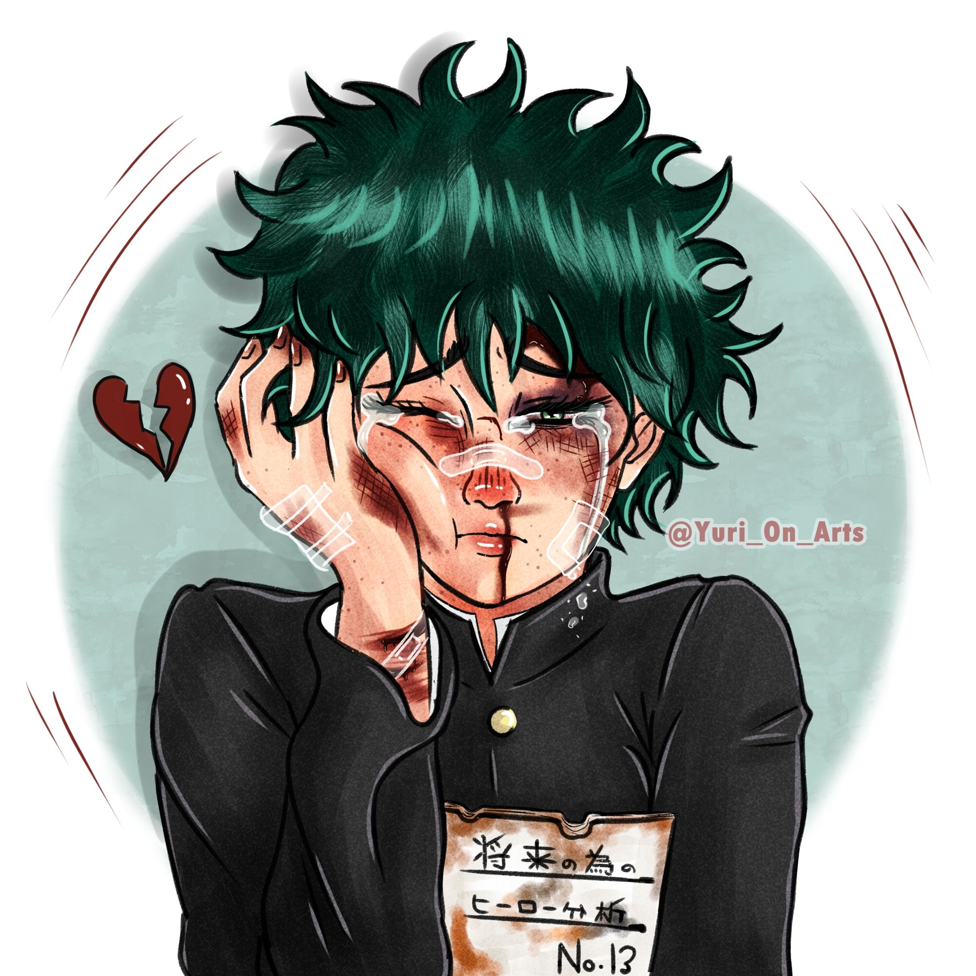 Bullied femboy Deku