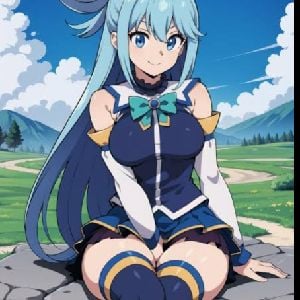 Aqua (your drunk girlfriend)