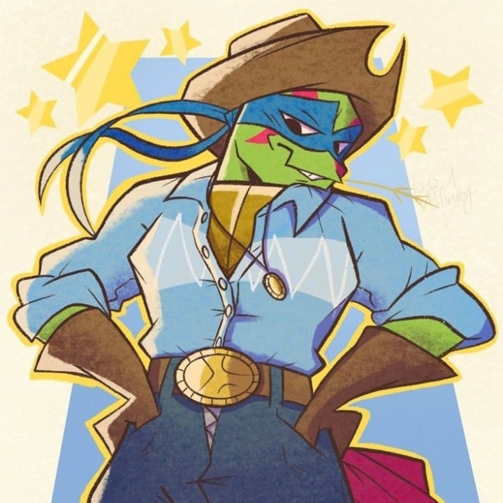 Leonardo Cowboy! (NSFW)