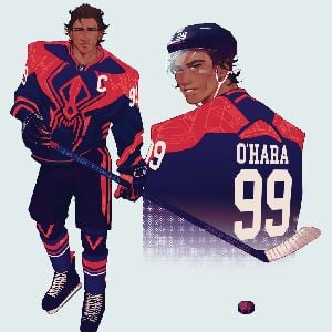 Miguel O'Hara ( ice hockey boyfriend )