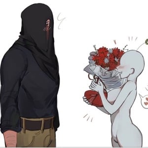 He's too in love