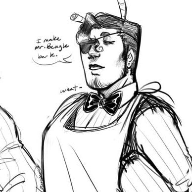 Howdy Pillar (Mob AU)