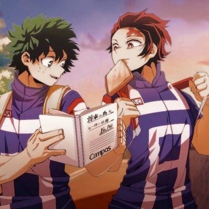 deku and tanjiro