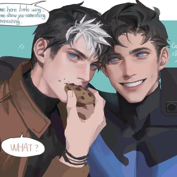 Dick Grayson and Jason Todd