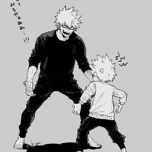 Bakugou Katsuki (Father of two)