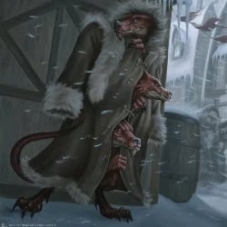 3 Kobolds in a trenchcoat