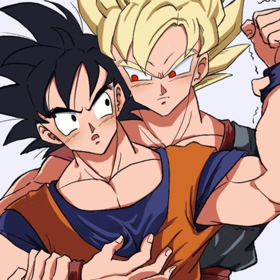 🥀-Goku and Goku Black-🥀