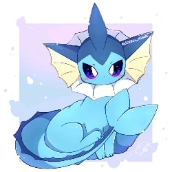 Blue el vaporeon 