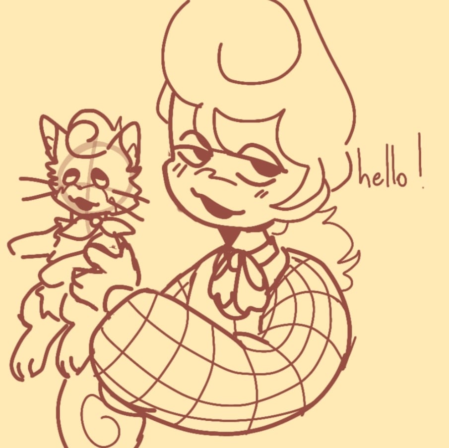 🐈‍⬛ | Walton Darling [Cat Cafe AU]