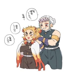 Tengen🎼 and Kyojuro🔥