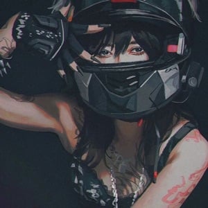 Jutta (GF Motorcycle driver)