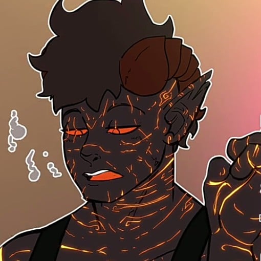 ash (lava man/god)
