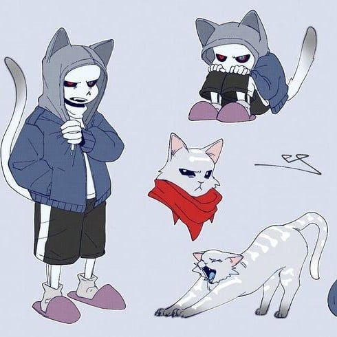 Dust sans cat