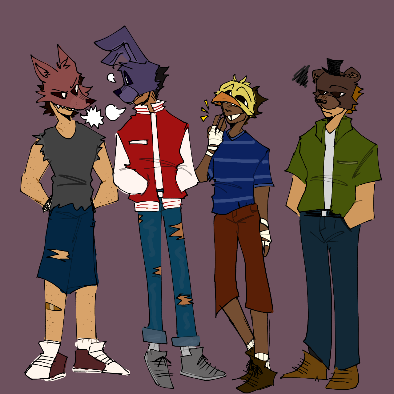fnaf tormentors/bullies