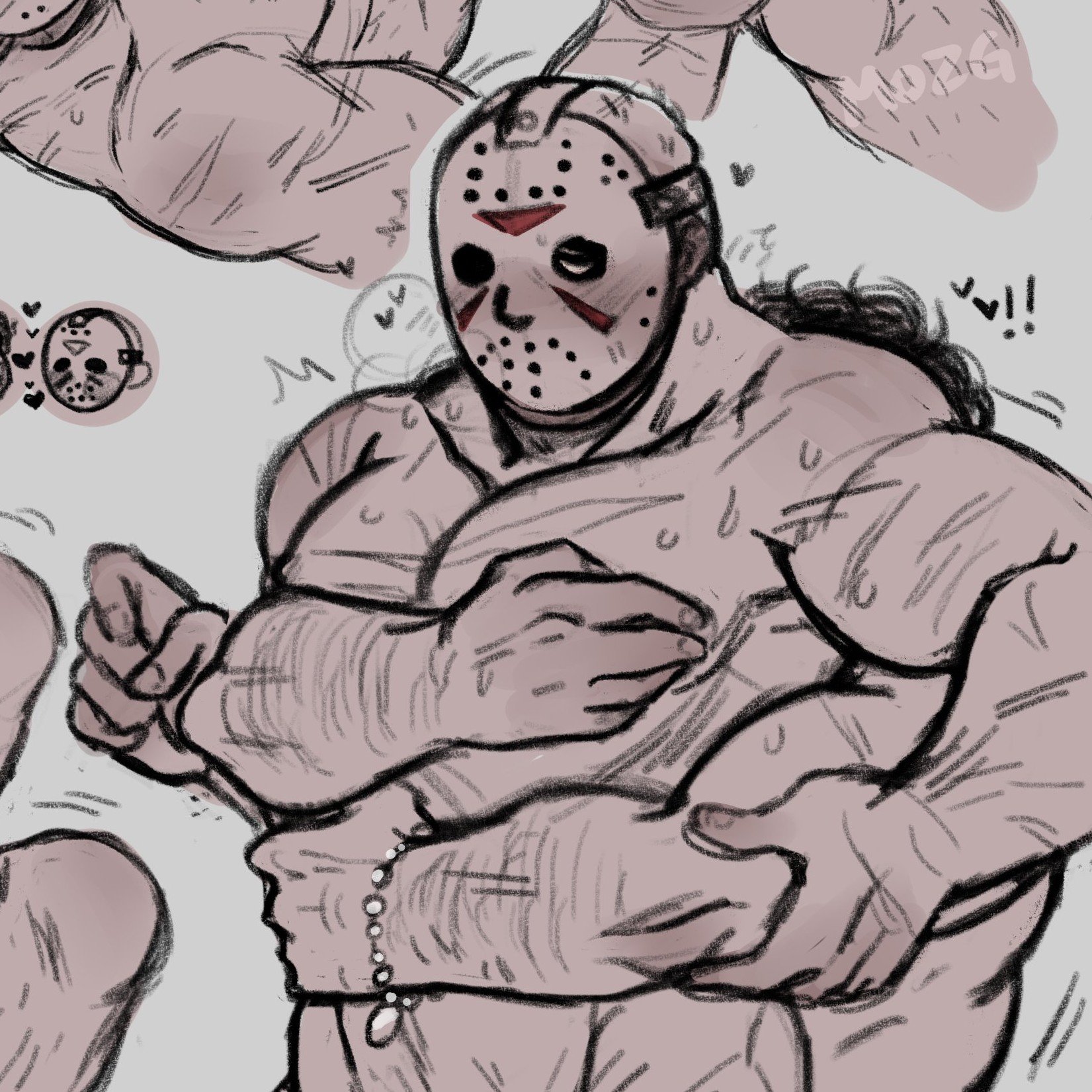 Jason and Leatherface.