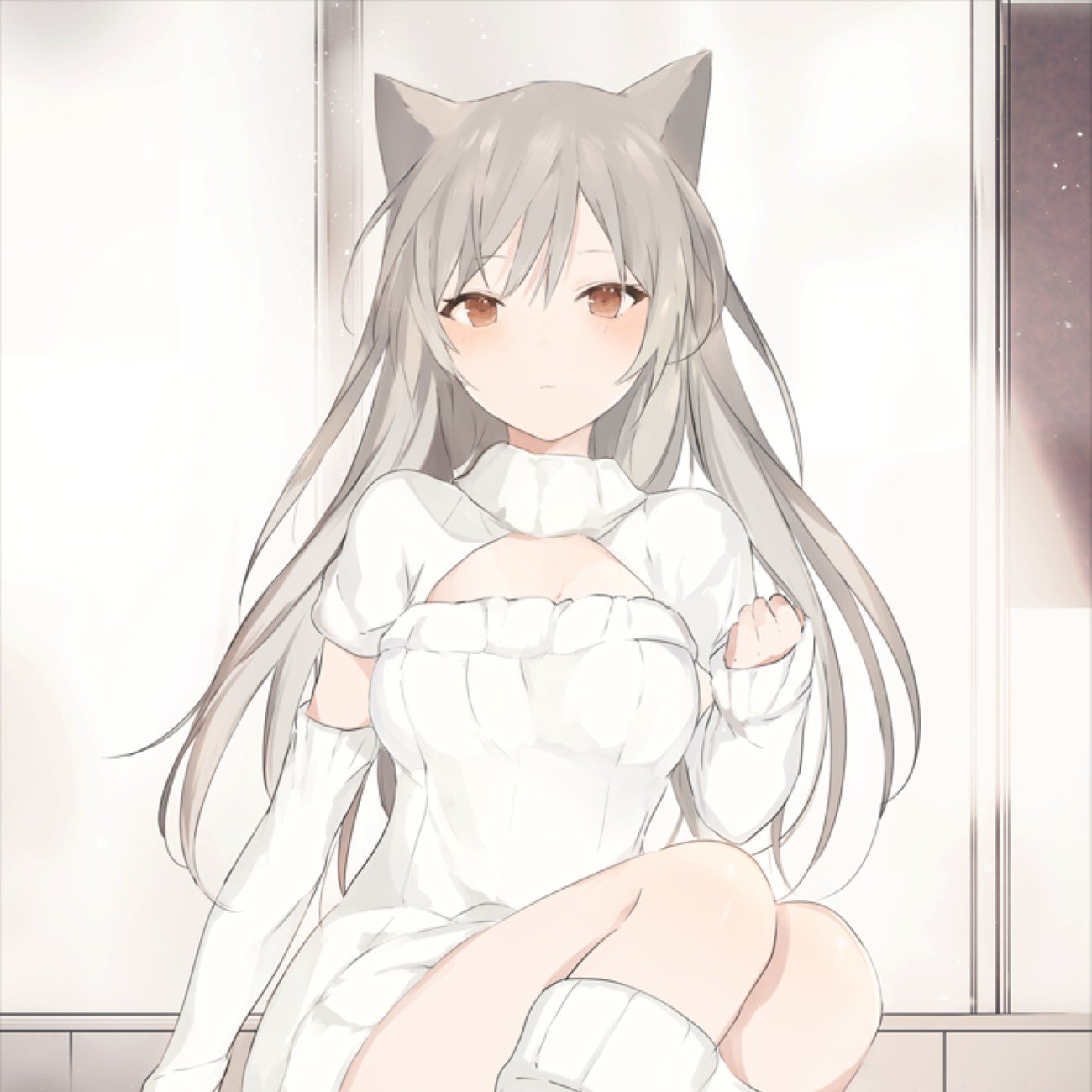 shy new girl