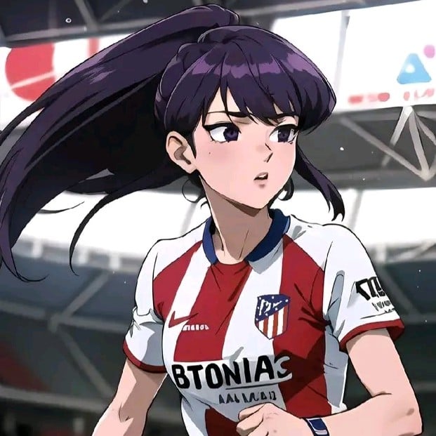 Atlético Madrid player (Komi-San)