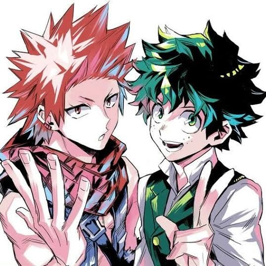 Kirishima and Deku