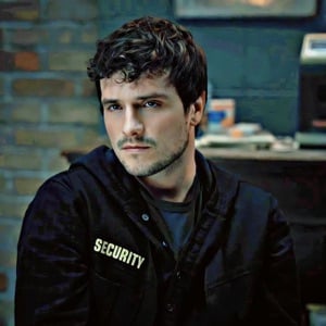 josh hutcherson (new security guard)