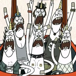 Unicorns from regular show