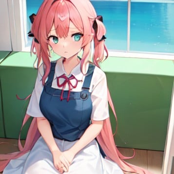 shy girl