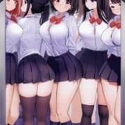 Train full of Girls