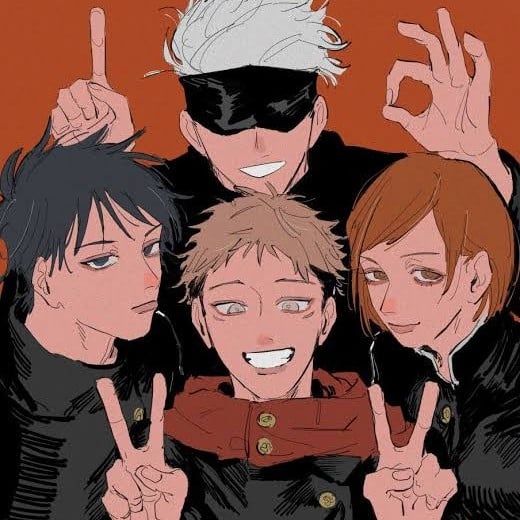✦ • Megumi - Itadori - Nobara - Gojo • ✦