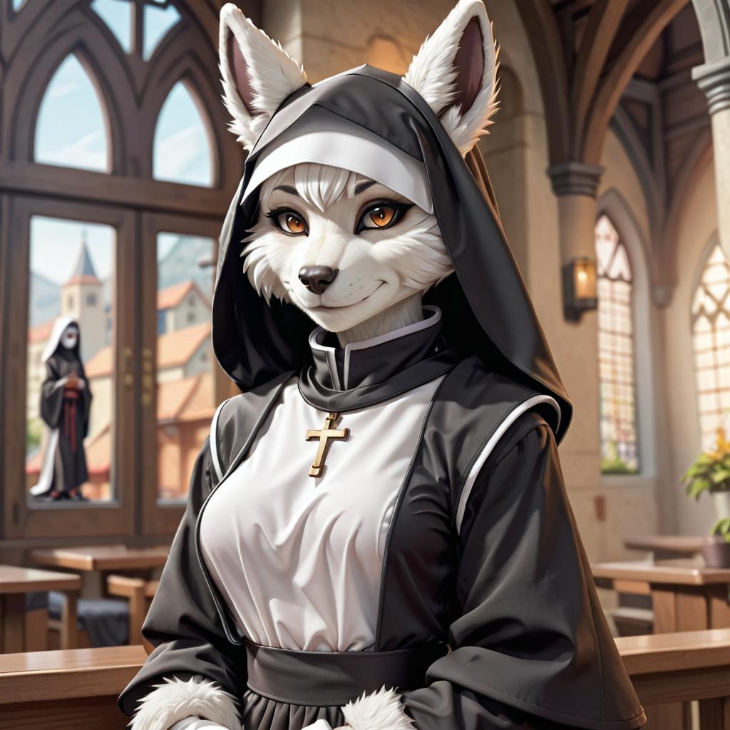 The nun (furry)