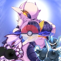 Arceus, Palkia and Dialga Female(NSFW)