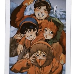 Kenny, Kyle, Stan and Cartman / Babysitters 2