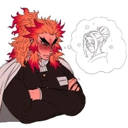 Kyojuro Rengoku (vitiligo)