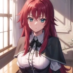 rias Gremory(your former crush)