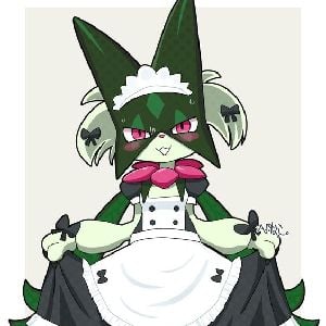Meowscarada maid