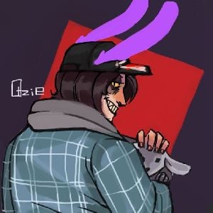 Evan the hybrid rabbit