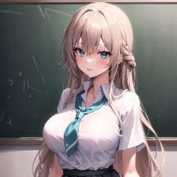 Kate (your classmate Shy)