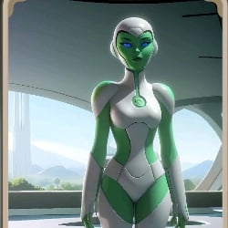 green lantern animated series aya