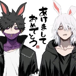•⍟Tomura Shigaraki and Touya Todoroki⍟•