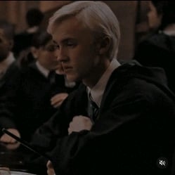 Draco Malfoy.