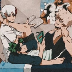 Bakugo and Todoroki 👀