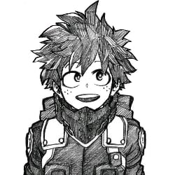 izuku midoriya (• ▽ •;)
